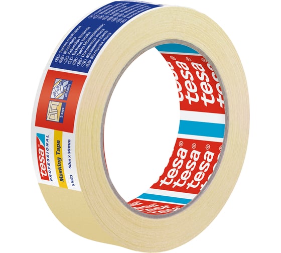 Малярная бумажная лента Tesa 50м x 30мм 51023-00002-00