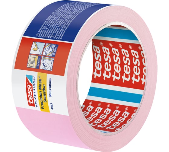 Малярная лента Tesa розовая 50м x 50мм (14 дней) 04333-00021-02