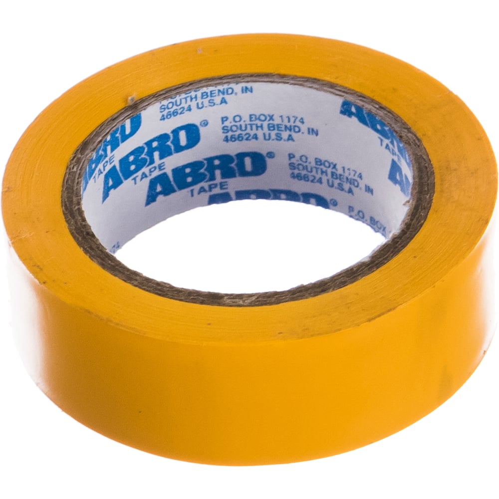 Изолента ABRO желтая 19мм x 9.1м ET-912-R-Yellow - выгодная цена ...