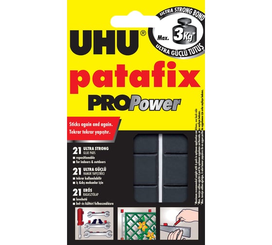 Клеевые подушечки PATAFIX PROPower 21 шт. UHU 40790