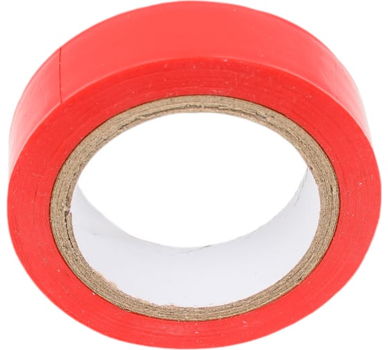Изолента ПВХ TOOLBERG 2007011, 15 мм х 10 м, красный 90002511024