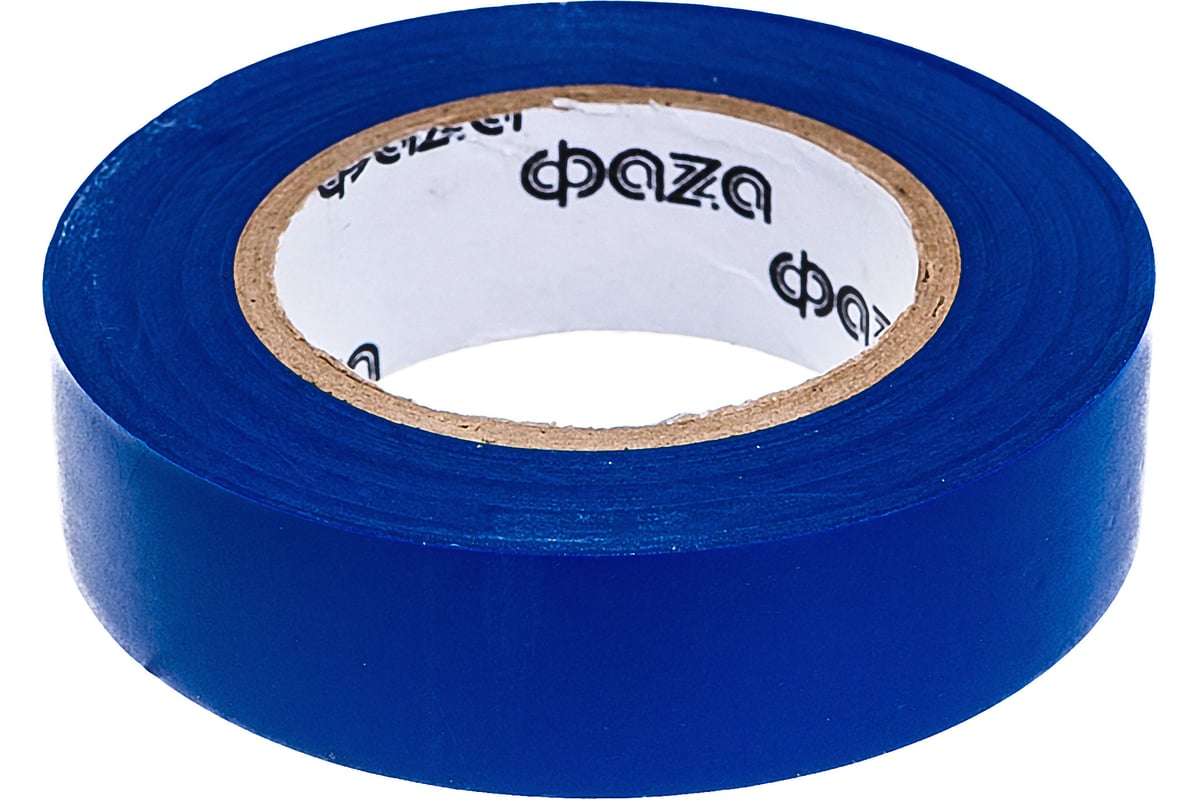 Изолента ФАZА ПВХ 19мм 20м синяя 5013667 - выгодная цена, отзывы ...