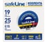 Изолента Safeline ПВХ 19мм х 25м белая 9373 2