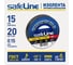 Изолента Safeline ПВХ 15мм х 20м черная 9360 2