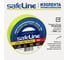 Изолента ПВХ Safeline 19 мм x 20 м желто-зеленая 12123 3