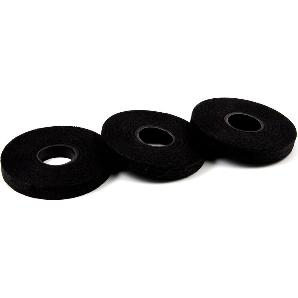 Тканевая изолента HIMPT хб, черная, 300 г, двухсторонняя, 20 мм, 0.4 мм ...