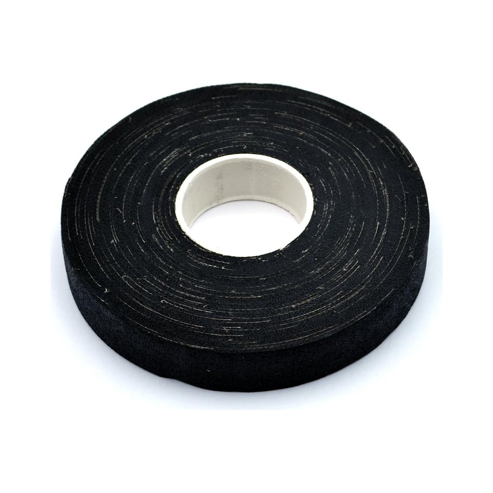 Тканевая изолента HIMPT хб, черная, 300 г, двухсторонняя, 20 мм, 0.4 мм ...