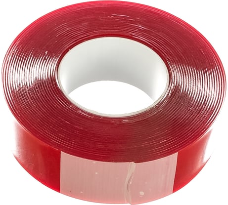 Акриловая двухсторонняя клейкая лента Bull 25мм х 5м прозрачный BAT2505