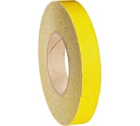 Противоскользящая лента No Skidding жёлтая, 2.5 см, 18.3 м NS5101Y