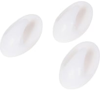 Набор самоклеящихся крючков UNISTOR KIT максимальная нагрузка 1.5 кг, пластик, 5.2x3.3x2 см, 3 шт. 213007