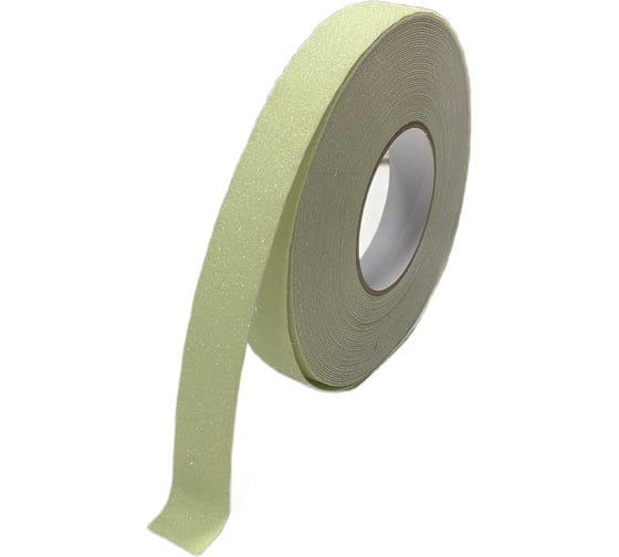 Противоскользящая лента Safetygrip anti slip tape, крупная зернистость 60 grit, 25 мм х 18.3 м, цвет: салатовый PVC-AST-25X18-FOT 1