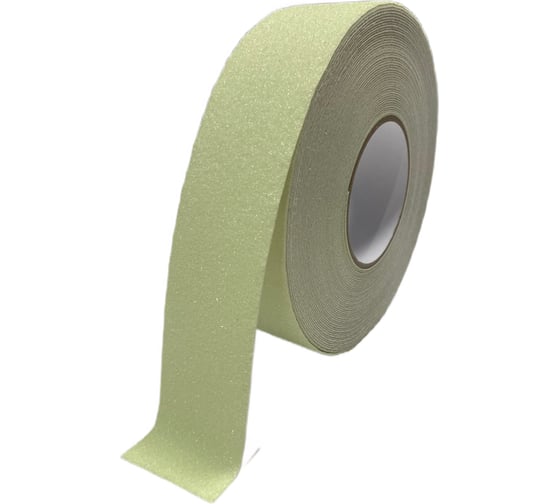 Противоскользящая лента Safetygrip anti slip tape, крупная зернистость 60 grit, 50 мм х 18.3 м, цвет: салатовый PVC-AST-50X18-FOT 1