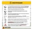 Противоскользящая лента Safetygrip anti slip tape, крупная зернистость 60 grit, 25 мм х 18.3 м, цвет: желтый PVC-AST-25X18-YEL 6
