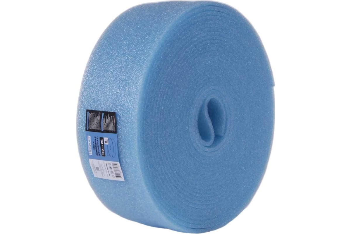 Кромочная демпферная лента HOWARD 8 мм, голубая, 150 мм, 20 м 00 ...