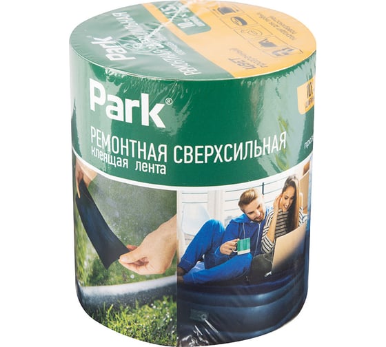 Клейкая сверхсильная лента PARK прозрачная,1,5 м 106797