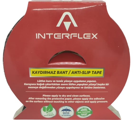 Противоскользящая лента Interflex ANTISLIP EK2911 25 мм, 50 м, черная 4146602550