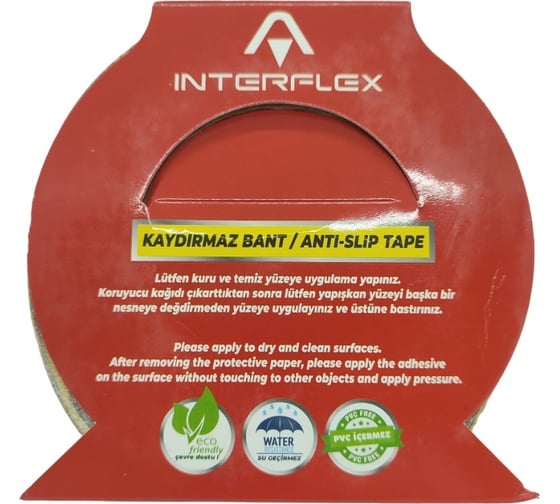Противоскользящая лента Interflex ANTISLIP ZK2911 50 мм, 15 м, черно-желтая, зебра 4176605015