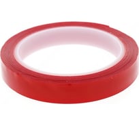 Двухсторонний скотч РОССНА 10 мм, 5 м, акриловый Р861476