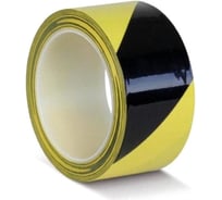 Сигнальная лента Scotch 4705 черно-желтая, 50 мм х 33 м х 0.15 мм 7100181225