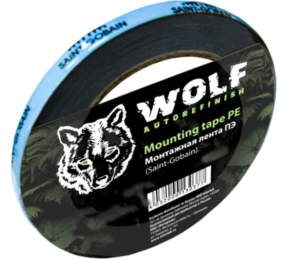 Монтажная лента Wolf Saint-Gobain 9 мм х 5 м 922.0905
