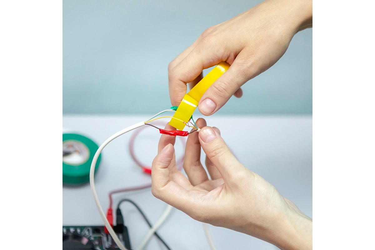 Изолента ПВХ AVIORA 15 мм, 20 м, желтая 305-061 - выгодная цена, отзывы ...