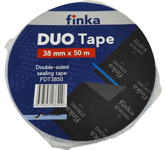 Клейкая лента Finka DUO Tape 38mmx50m FDT3850