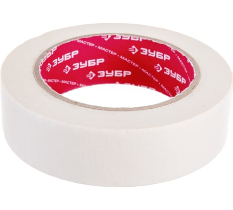 Малярная лента Зубр Эксперт креповая 30 мм х 50 м 12115-30