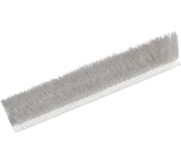 Щёточный Уплотнитель Mebax 7х12 Серебро 3Р на клею на плёнке 200м 00-00001007