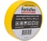 Изолента ПВХ Fortisflex 19x0.13 мм, 20 м, желтый 90812 2