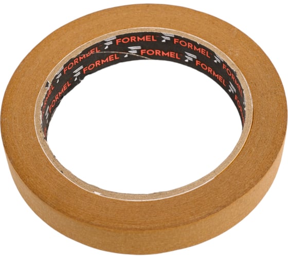 Маскировочная лента Formel brown коричневая 90 18мм х 40м FR9018