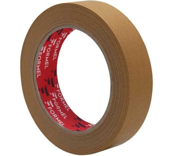 Маскировочная лента Formel brown коричневая 90 24мм х 40м FR9024 1