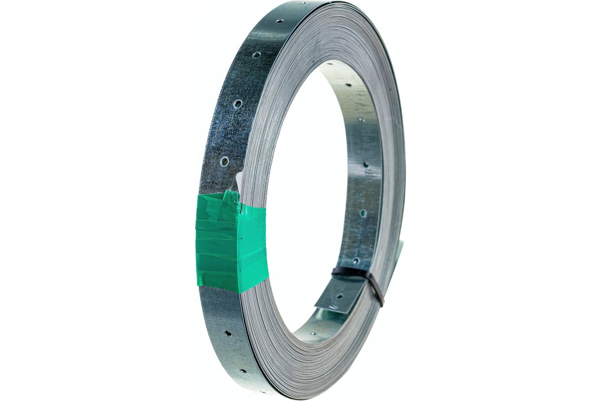 Перфорированная тарная лента КРЕП-КОМП 20 х 0,55 25 метров тар20055 ...