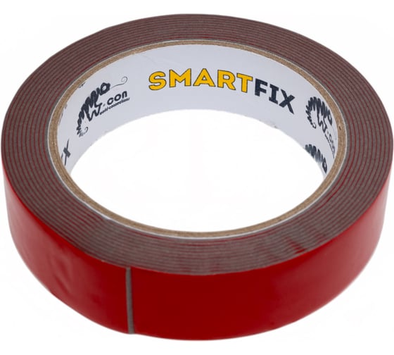 Всепогодная монтажная лента Smart Fix W-con SmartFix HEAVY, 2,5*300 см, серая 132930