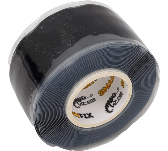 Лента силиконовая гидроизоляционная Smart Fix W-con SmartFix HYDRO 2,5*300 см, черная 120843
