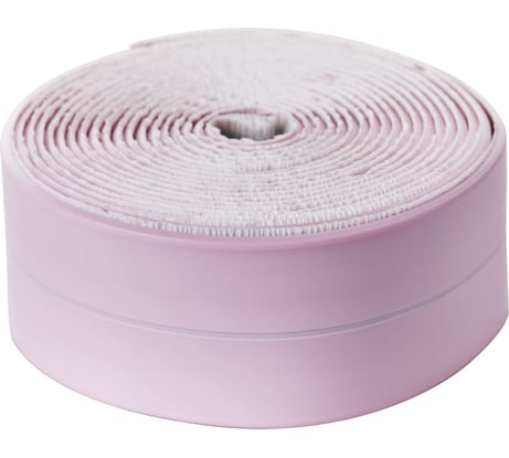 Самоклеящаяся лента-бордюр Аккурат 38 мм x 3,35 м розовая hk50629