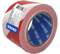 Сигнальная лента для ограждения Oxiss Premium 50мм х 200м, красно-белая 4640277634759