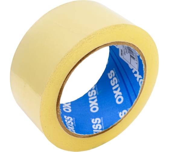 Упаковочная клейкая лента Oxiss 48/100/45, прозрачная 4630025428570