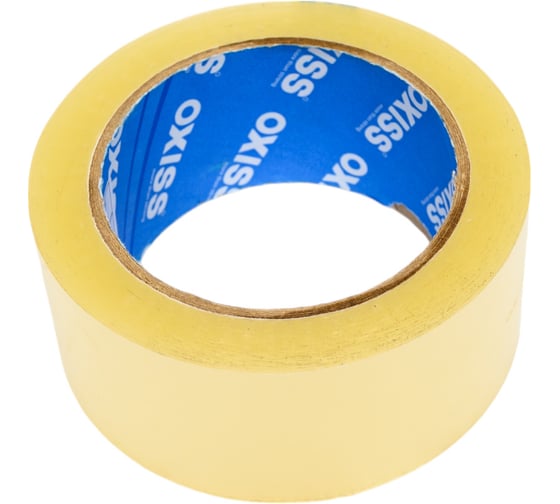 Упаковочная клейкая лента Oxiss 48/100/45, прозрачная 4630025428570
