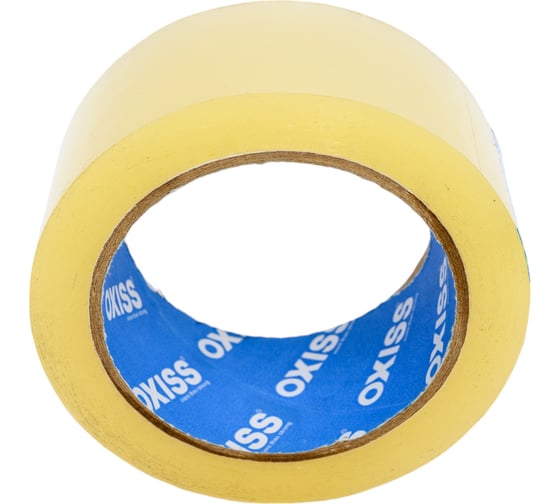 Упаковочная клейкая лента Oxiss 48/100/45, прозрачная 4630025428570
