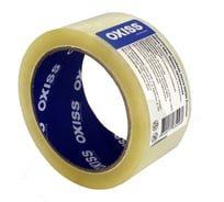 Упаковочная клейкая лента Oxiss Premium 48мм х 66м, 45мкм, прозрачная 4640277634568