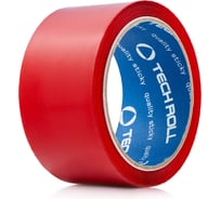 Клейкая лента TECHROLL 48 ммx 40 м x 45 мкм красный 6 шт. 6СП_П/Ш_069153283014