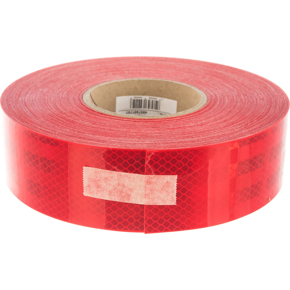 Световозвращающая микропризматическая пленка 3М красная, размер рулона ...