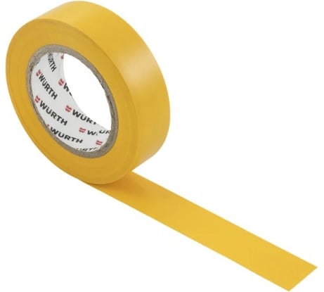 Изолента Wurth VDE желтая 15MMX10M 0985107 061 10