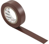 Изолента Wurth VDE коричневая 15ммX10м 0985104 061 10