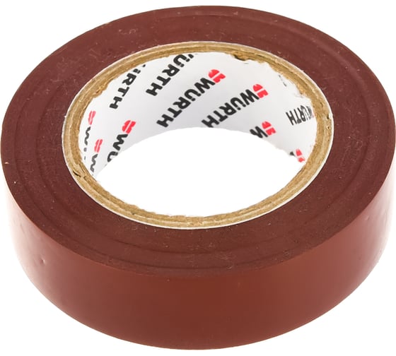 Изолента Wurth VDE коричневая 15ммX10м 0985104 061 10