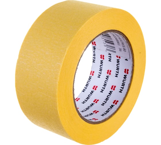 Малярная лента Wurth HEATRES 80 48мм х 50м 0992040048961 36