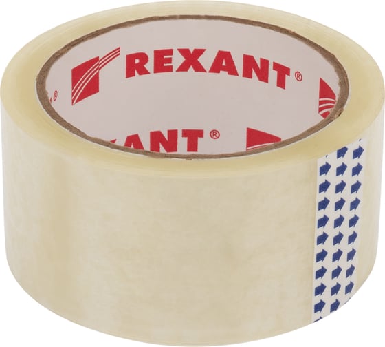 Упаковочная клейкая лента REXANT 48 мм х 50 мкм, прозрачный, 6 рулонов по 66 м 09-4202 1