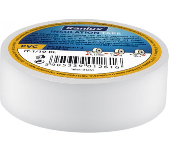 Изолента Kanlux IT-1/10-W/ 1262