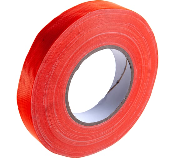Клейкая лента DGTAPE ultraMATT - Гаффа тейп 25мм/50м - Оранжевый (светится в ультрафиолете) UMF25/50/O