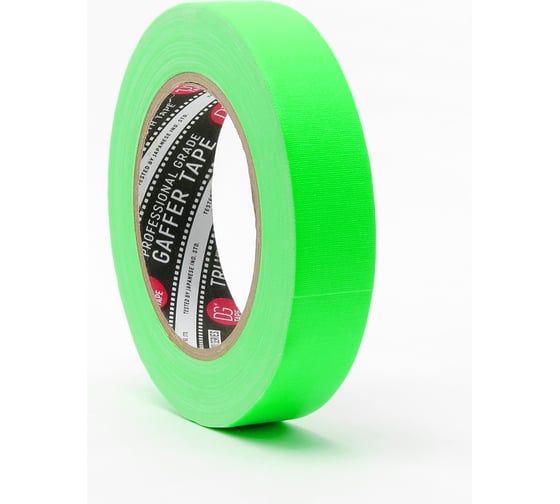 Клейкая лента DGTAPE TrueGaff - Гаффа тейп 25мм/25м - Зеленый TrueGAFF25/25/FL-G